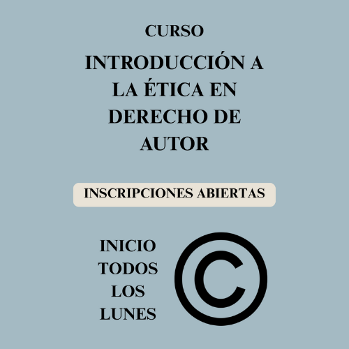 Introduccion a la etica en derecho de autor